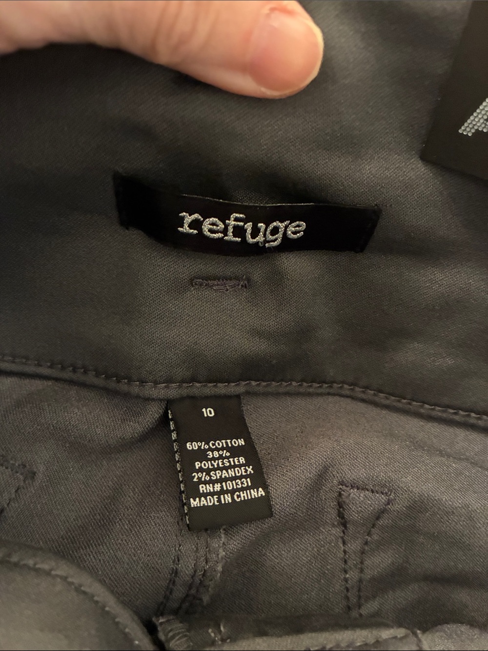 Refuge🥳HP🥳High-Waist Button Front Skinny Jeans - Picture 6 of 6